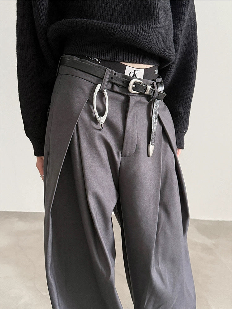 Pantalon tailleur ample