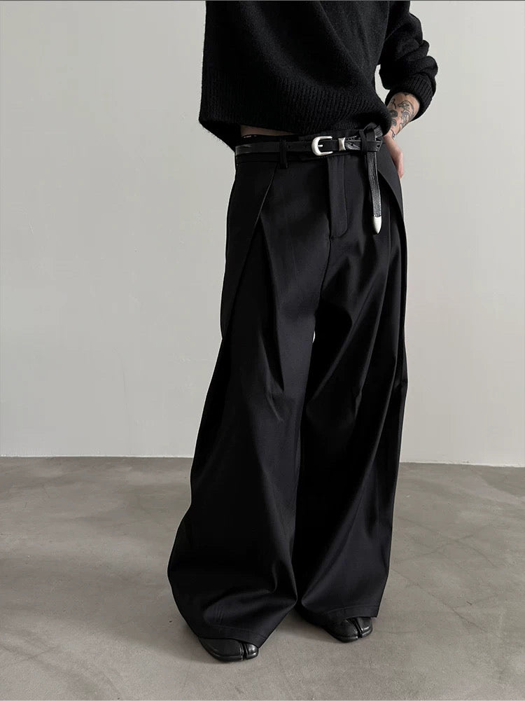 Pantalon tailleur ample